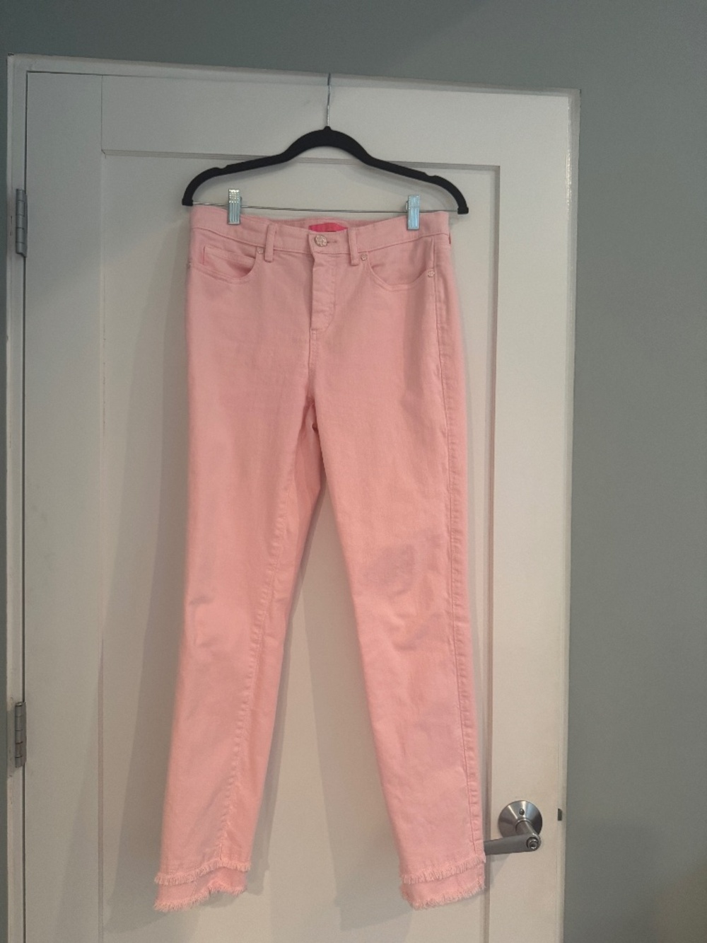 Lily Pulitzer South Ocean High Rise Pink Skinny Jeans
